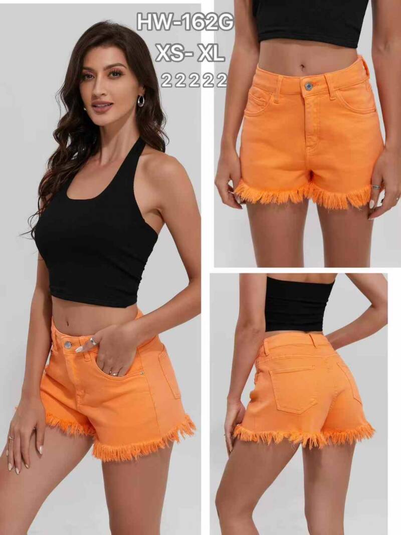 Szorty damskie jeans Roz XS-XL, 1 Kolor .Paczka 10 szt